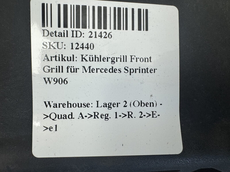 Kühlergrill Front Grill für Mercedes Sprinter W906 Bild 8