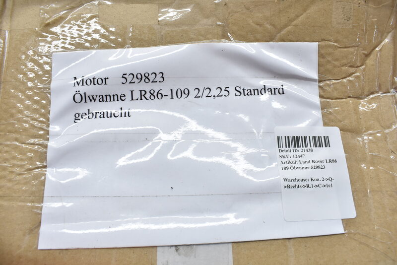 Land Rover LR86 109 Ölwanne 529823 Bild 5