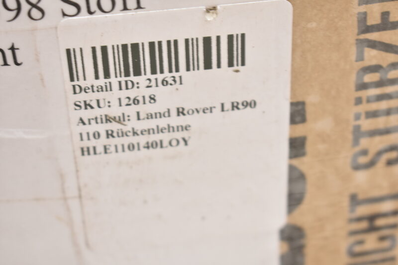 Land Rover LR90 110  Rückenlehne HLE110140LOY Bild 4