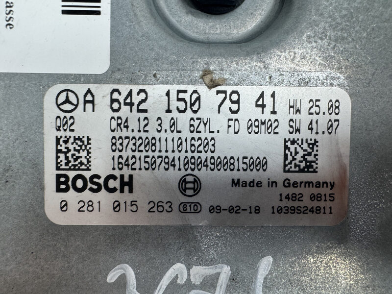 Mercedes E Klasse 320CDI W211  224ps Motorsteuergerät ECU A6421507941 Bild 4