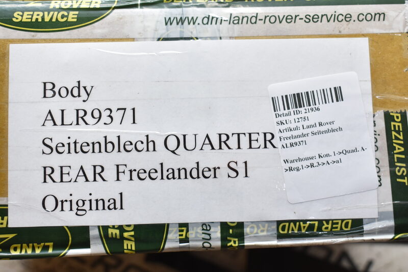 Land Rover Freelander Seitenblech  ALR9371 Bild 4