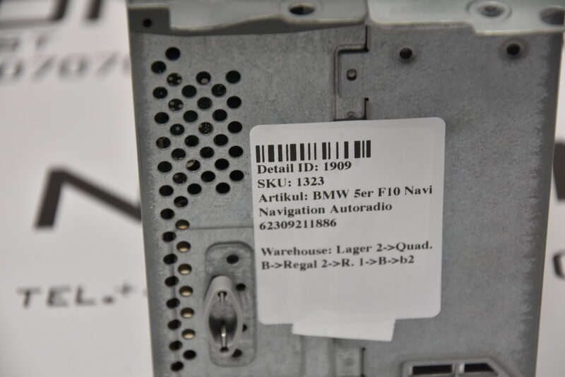 BMW 5er F10  Navi Navigation Autoradio 9223402 Bild 6