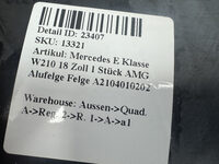 Mercedes E Klasse W210 18 Zoll 1 Stück AMG Alufelge Felge A2104010202 Bild 8