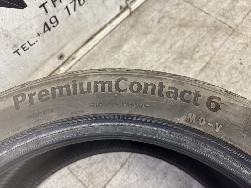 Paar Autoreifen Reifen Continental PremiumContact 6 Sommerreifen 245 45 R18 Bild 4