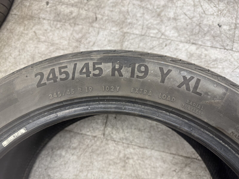 Paar Autoreifen Reifen Continental PremiumContact 6 Sommerreifen 245 45 R18 Bild 5