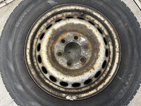 Mercedes Sprinter W906 VW Crafter 16 Zoll 1 Stück Stahl Felge A0014013502 Bild 2