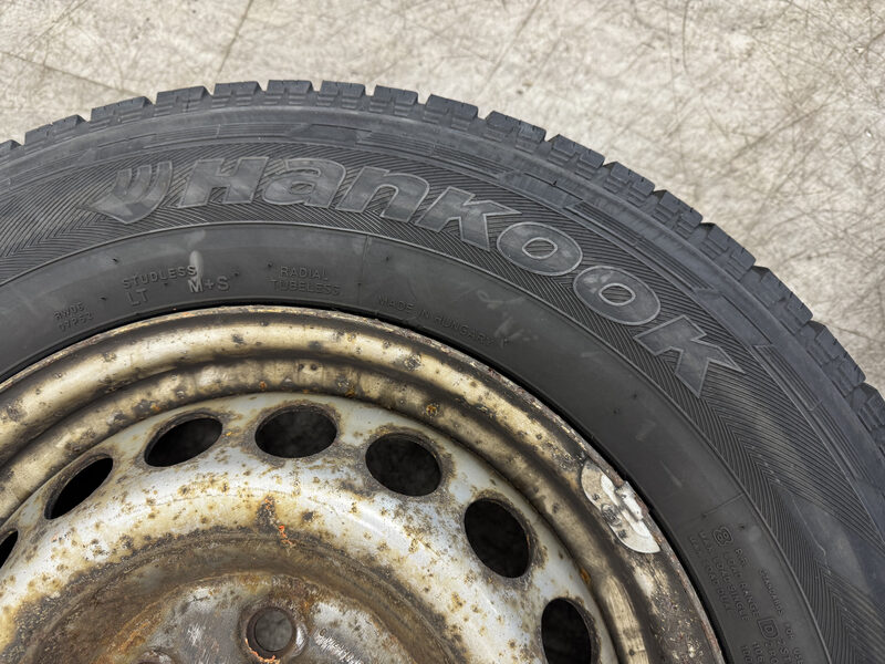 Mercedes Sprinter W906 VW Crafter 16 Zoll 1 Stück Stahl Felge A0014013502 Bild 3