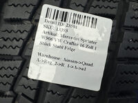 Mercedes Sprinter W906 VW Crafter 16 Zoll 1 Stück Stahl Felge A0014013502 Bild 10