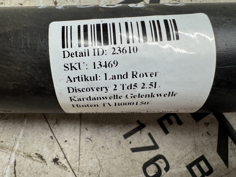 Land Rover Discovery 2 Td5 2.5L Kardanwelle Gelenkwelle Hinten TVB000150 Bild 6
