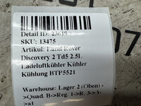 Land Rover Discovery 2 Td5 2.5L Ladeluftkühler Kühler Kühlung BTP5521 Bild 4