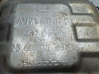 Mercedes SLK 200 R171 Auspuff Endtopf Endschalldämpfer Links A1714911101 Bild 5