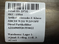 Mercedes E Klasse 320CDI W211 W219 DPF Diesel Partikelfilter A2114905520 PF0022 Bild 7