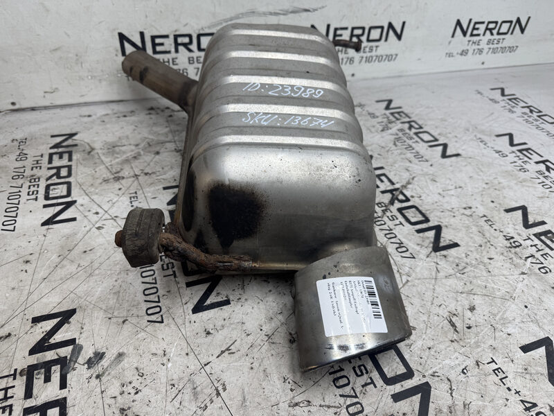 Mercedes SLK 350 R171  Auspuff Endtopf Endschalldämpfer A1714910201