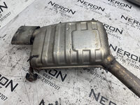 Mercedes SLK 350 R171  Auspuff Endtopf Endschalldämpfer A1714910201 Bild 3