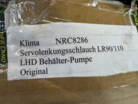 Land Rover 90/110 Original Servolenkungsschlauch LHD Behälter-Pumpe NRC8286 Bild 4