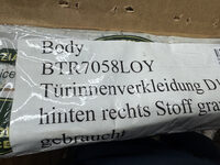 Land Rover Discovery 1 Türinnenverkleidung Hinten Rechts Stoff Grau BTR7058LOY Bild 6