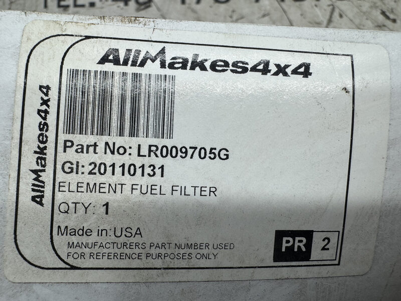 Land Rover Discovery Range Rover TDV6 Dieselfilter Kraftstoffilter LR009705G Bild 4