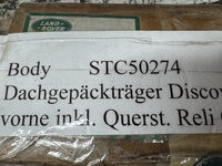 Land Rover Discovery S2 orig. Dachgepäckträger Vorne inkl Queerst. Reli ST50274 Bild 7