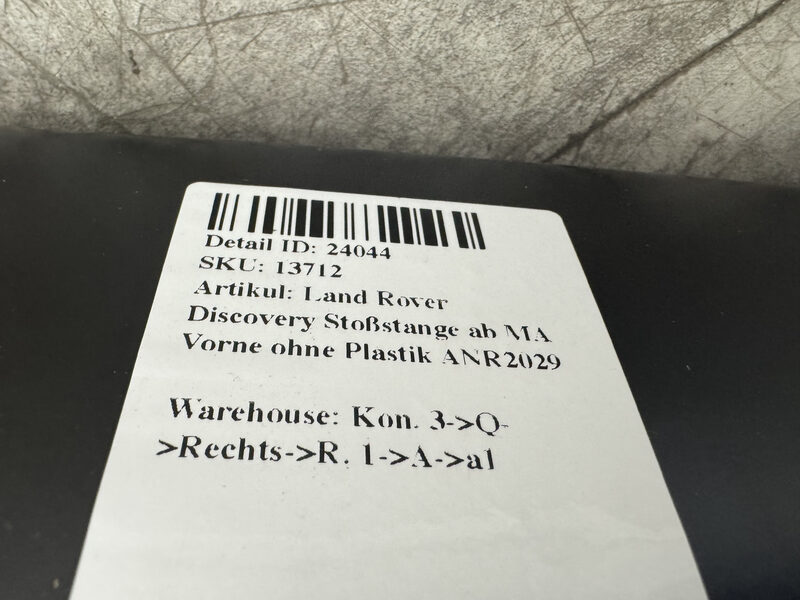Land Rover Discovery Stoßstange ab MA Vorne ohne Plastik ANR2029 Bild 5