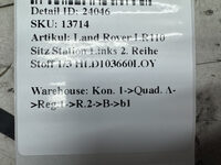 Land Rover LR110 Sitz Station Links 2. Reihe Stoff 1/3 HLD103660LOY Bild 6