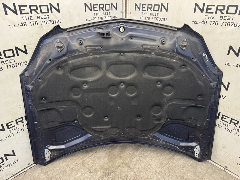 Mercedes C Klasse W204 ab 2011 Motorhaube Haube 890 Cavansit Blau Bild 6
