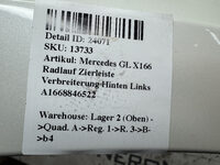 Mercedes GL X166 Radlauf Zierleiste Verbreiterung Hinten Links A1668846522 Bild 6