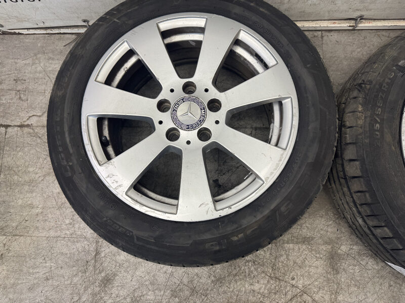 Mercedes C Klasse W204 16 Zoll Alufelgen Felgen A2044011102 Bild 5