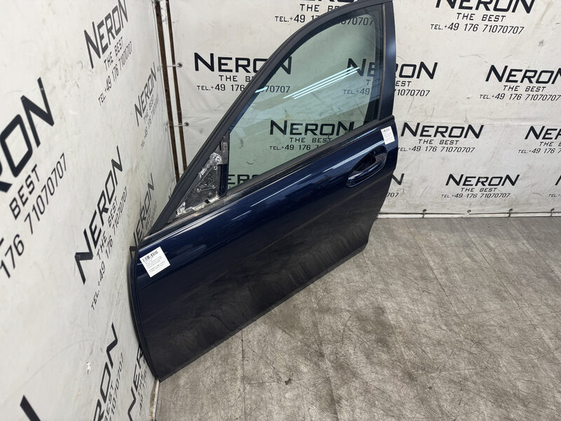 Mercedes C Klasse W204  Tür Vorne Links 890 Cavansit Blau Metalik Bild 3