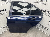 Mercedes C Klasse W204 Limousine Tür Hinten Links 890 Cavansit Blau Metalik Bild 1