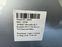Mercedes SLK R171 Tür Rechts 762 Diamond Silber Bild 5