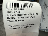 Mercedes SLK R171  Kotflügel Vorne Links 762 Diamond Silber Bild 7
