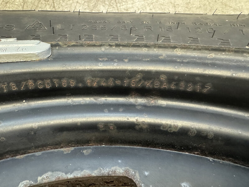 Land Rover 16 Zoll Stahlfelgen Felgen KBA48217 Bild 7