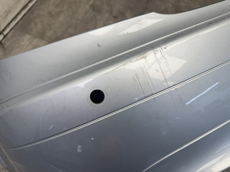 Mercedes SLK R171 Stoßstange Schürze Hinten 762 Diamond Silber Bild 4