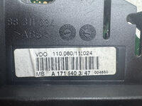 Mercedes SLK 200 R171 MPH Tacho Kombiinstrument Instrumententafel A1715403347 Bild 4