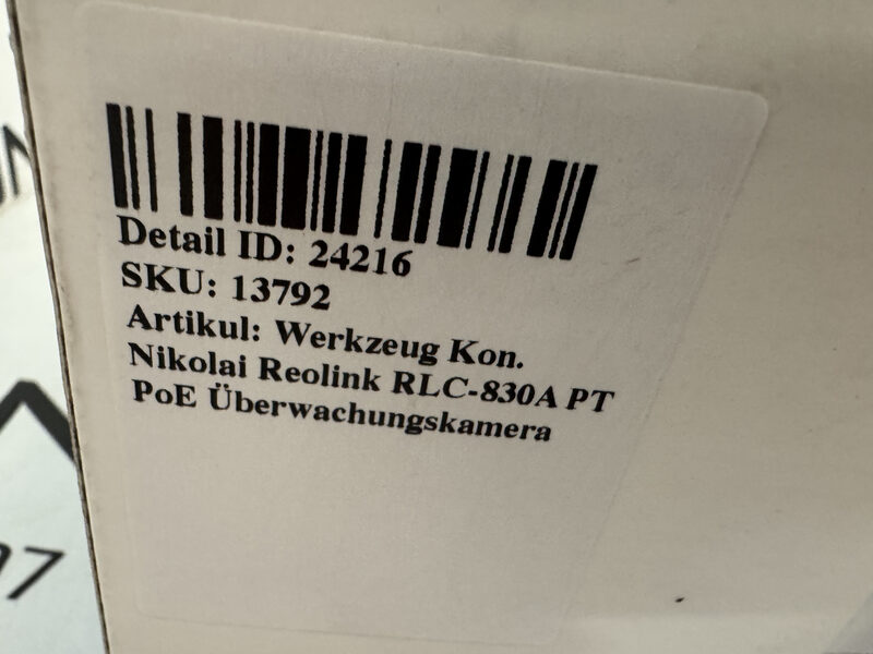 Werkzeug Kon. Nikolai Reolink RLC-830A PT PoE Überwachungskamera Bild 4