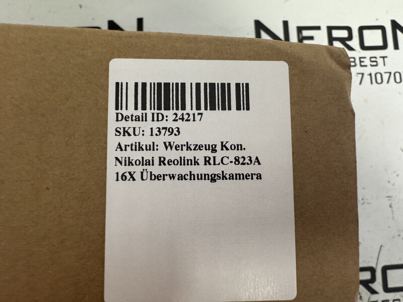 Werkzeug Kon. Nikolai Reolink RLC-823A 16X Überwachungskamera Bild 5