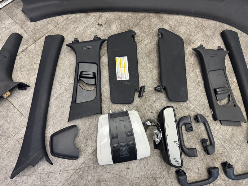 Mercedes C Klasse W204 Limo Dachhimmel Himmel Schwarz Set A2046902850 Bild 5