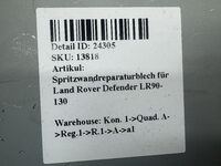 Spritzwandreparaturblech für Land Rover Defender LR90-130 Bild 6