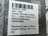 Mercedes E Klasse W211 Webasto Thermo Top C Diesel Standheizung A2115002898 Bild 7
