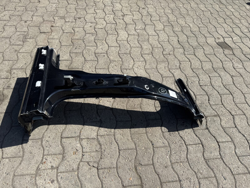 Porsche Panamera 970 B-Saule Karosserie Abschnitt Linke Seite LC9Z Schwarz Bild 2
