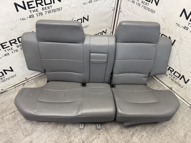 Land Rover Discovery 1 2te Reihe Sitze Leder Grau