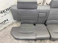 Land Rover Discovery 1 2te Reihe Sitze Leder Grau Bild 2
