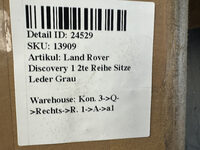 Land Rover Discovery 1 2te Reihe Sitze Leder Grau Bild 6