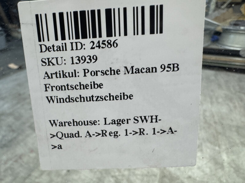 Porsche Macan 95B Frontscheibe Windschutzscheibe Bild 6