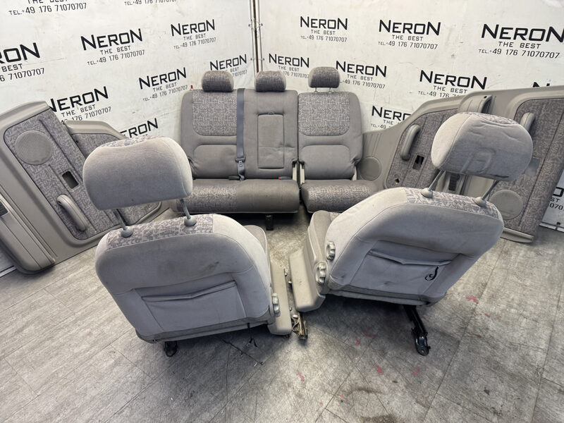 Land Rover Freelander 1 L314 Innenausstattung Ausstattung Sitze  Grau Bild 4