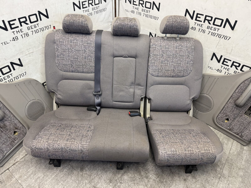 Land Rover Freelander 1 L314 Innenausstattung Ausstattung Sitze  Grau Bild 6