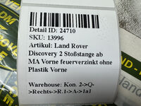 Land Rover Discovery 2 Stoßstange ab MA Vorne feuerverzinkt ohne Plastik Vorne Bild 7