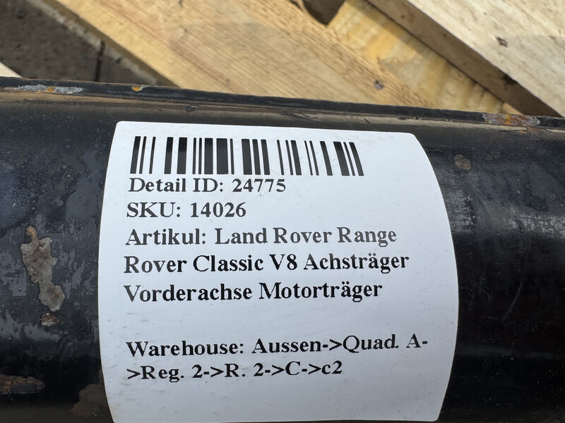 Land Rover Range Rover Classic V8 Achsträger Vorderachse Motorträger HRC1124 Bild 8