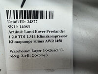 Land Rover Freelander 1 2.0 TDI L314 Klimakompressor Klimapumpe Klima AWR1458 Bild 5