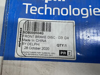 2 Stück Bremsscheibe Delphi Vorne für LR Discovery 3/4 RR Sport SDB000604G Bild 6